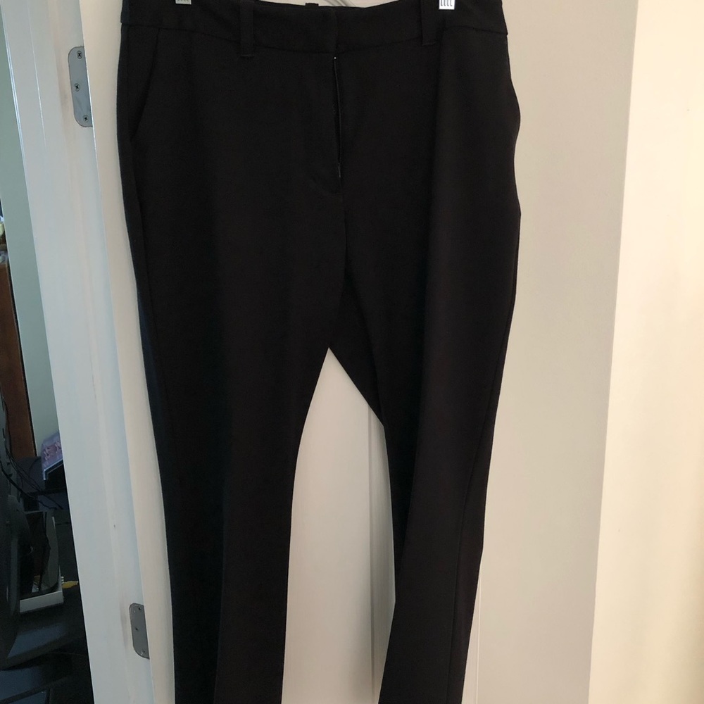 G.I.L.I. Black crop pants